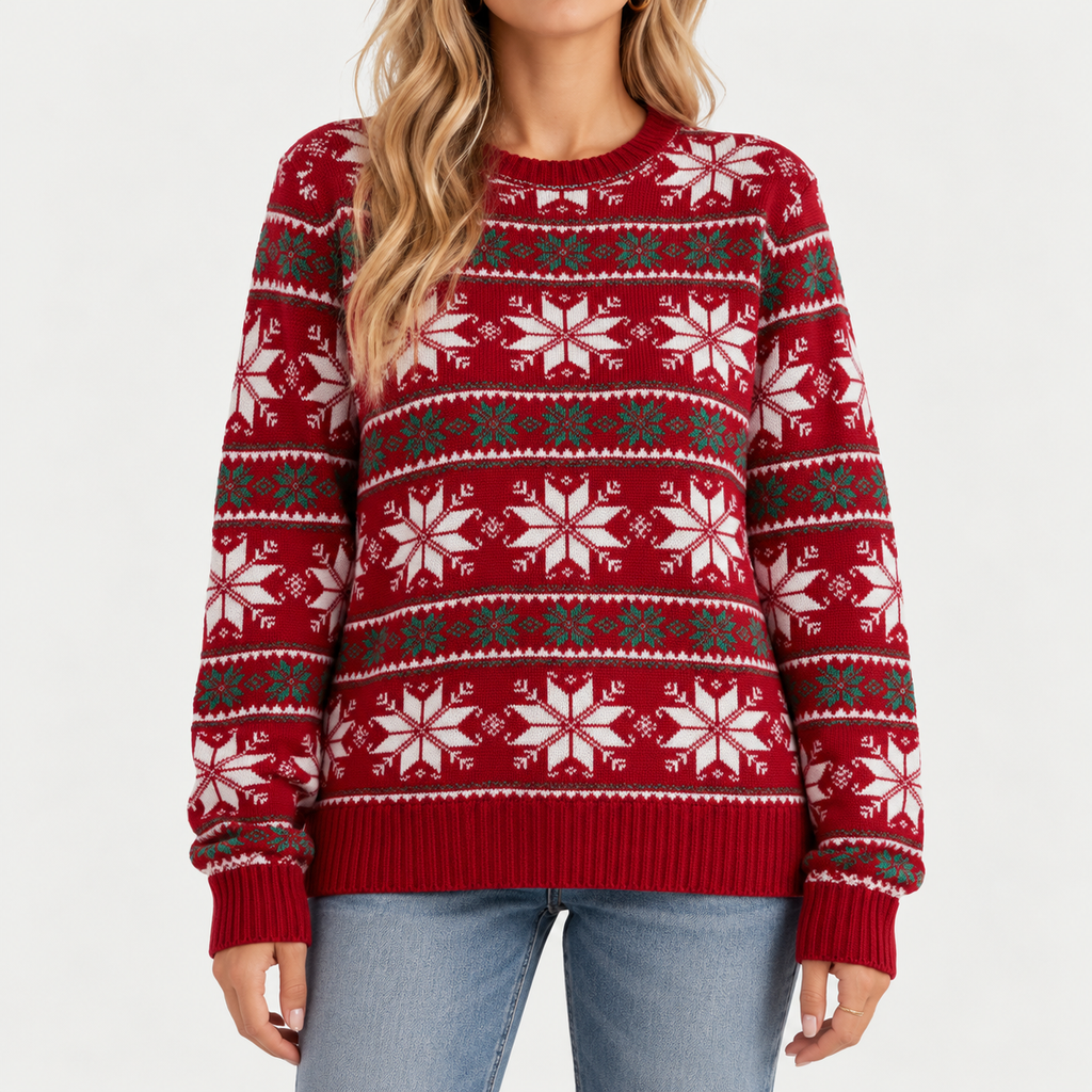 Lianne – Fair Isle Christmas Sweater