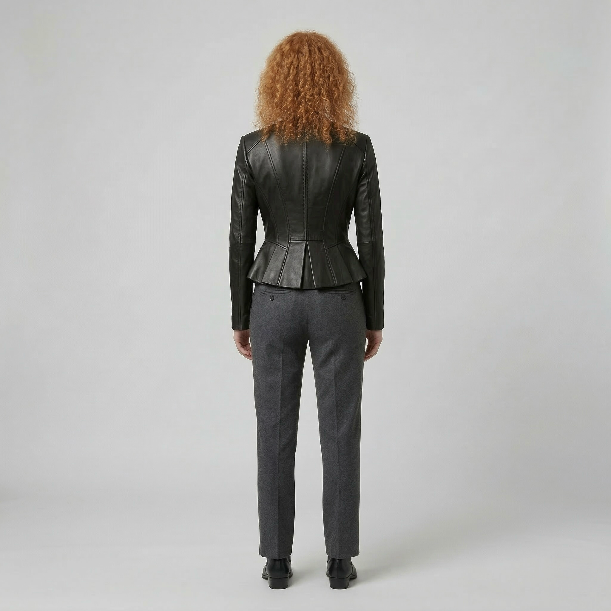 Women's Contour Faux-Leather Jacket