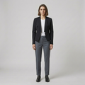 Women's Open-Front Cropped Blazer