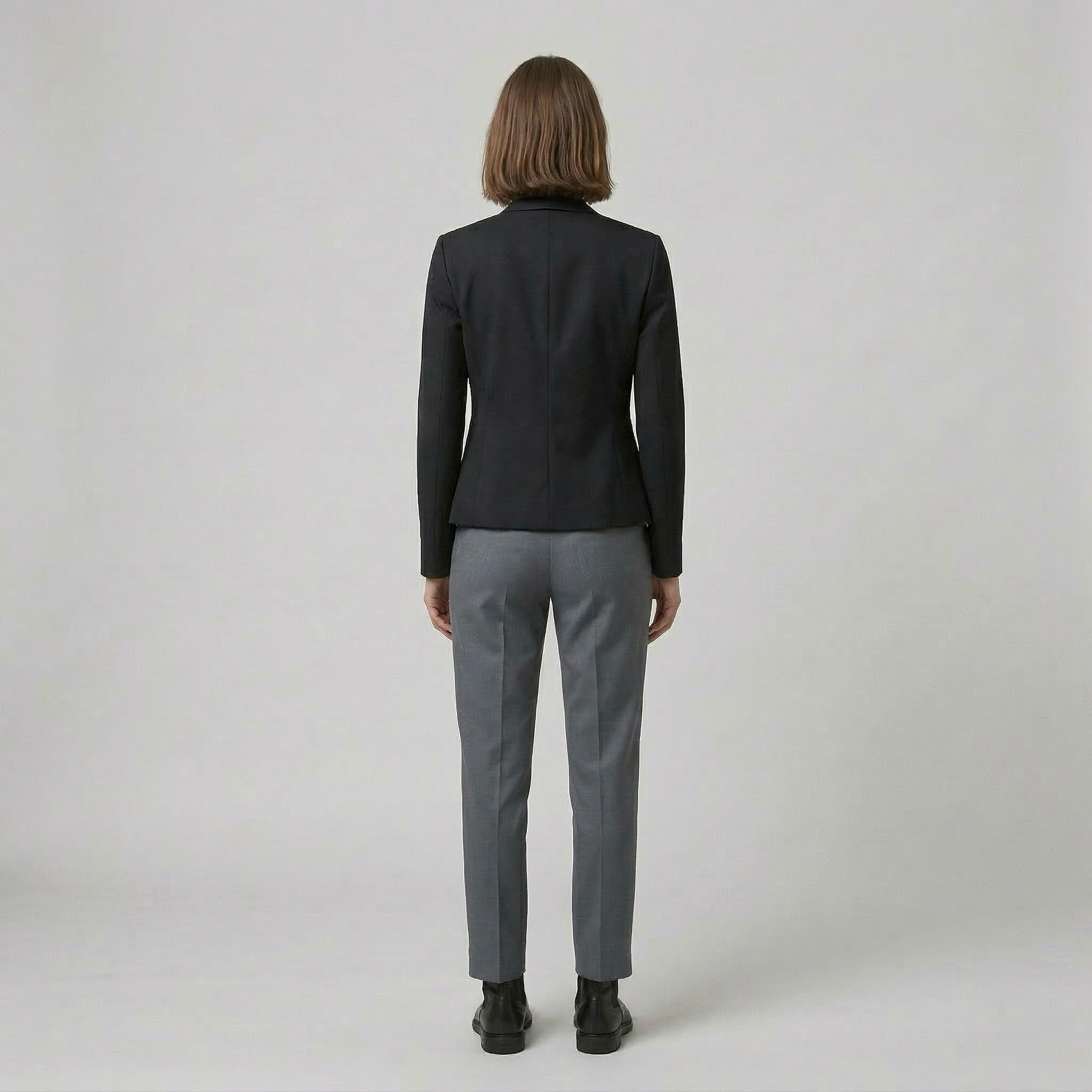 Women's Open-Front Cropped Blazer