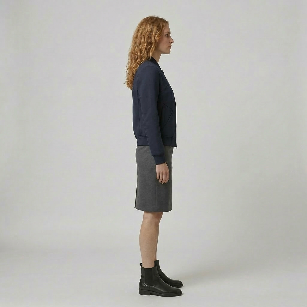 Women's Structured Zip-Up Jacket