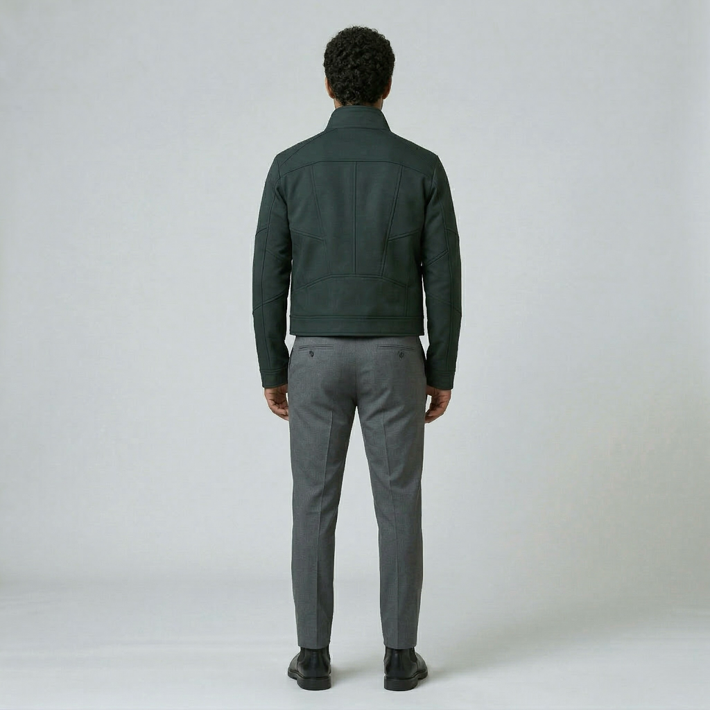 Men's Structured Zip Jacket