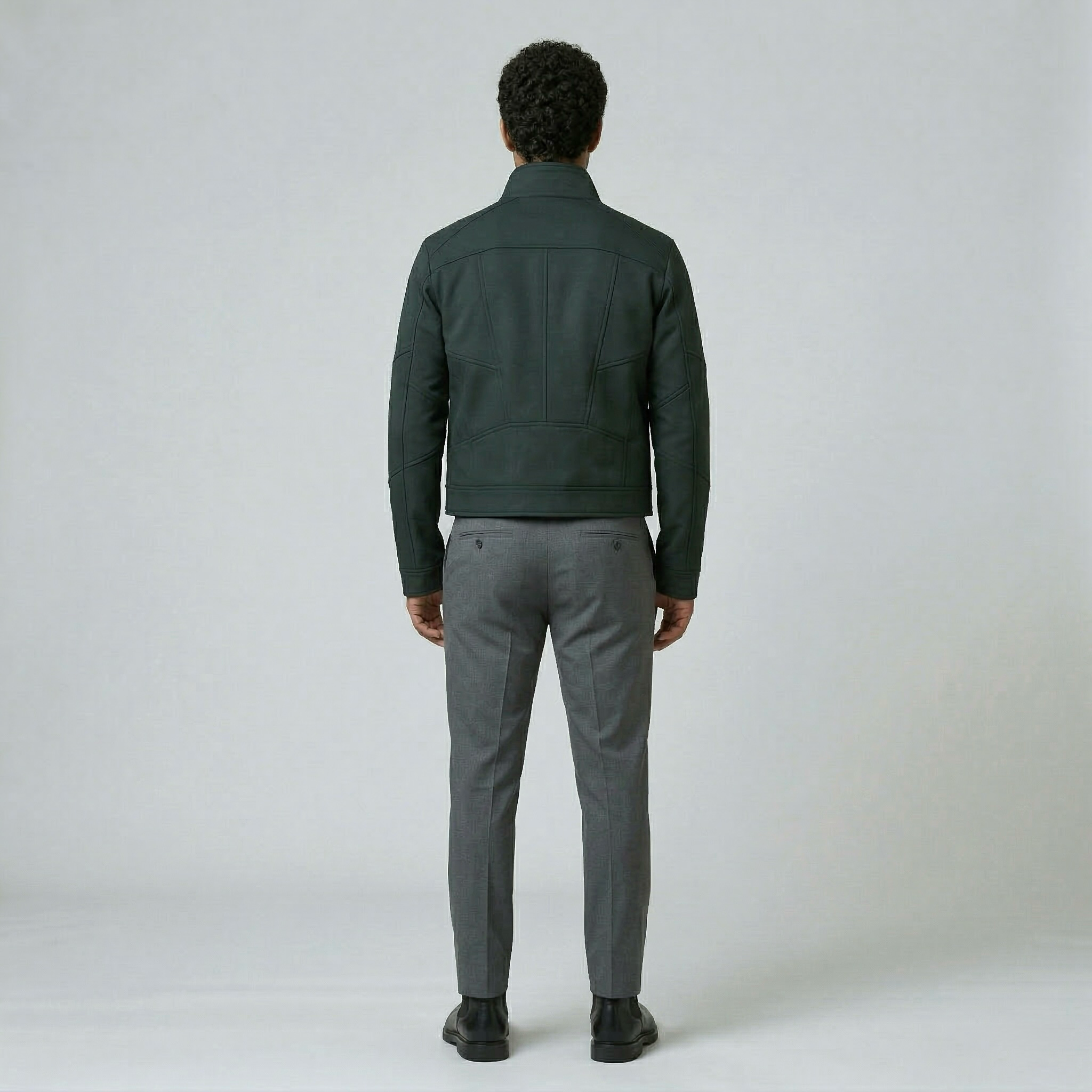 Men's Structured Zip Jacket