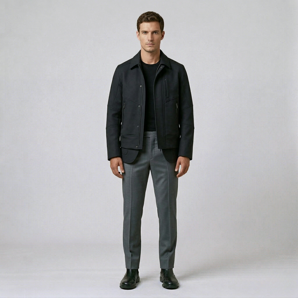 Men's Minimalist Utility Jacket