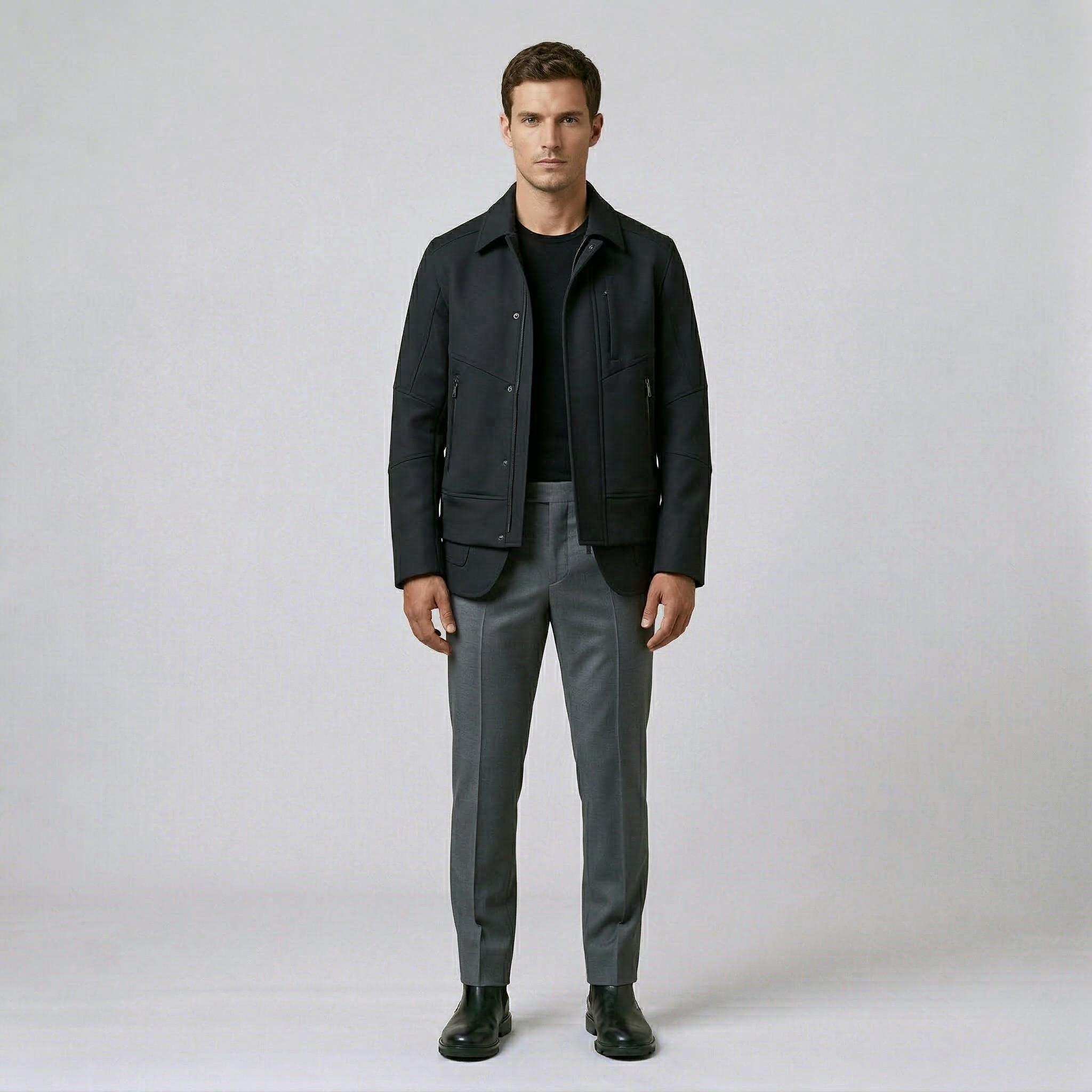 Men's Minimalist Utility Jacket