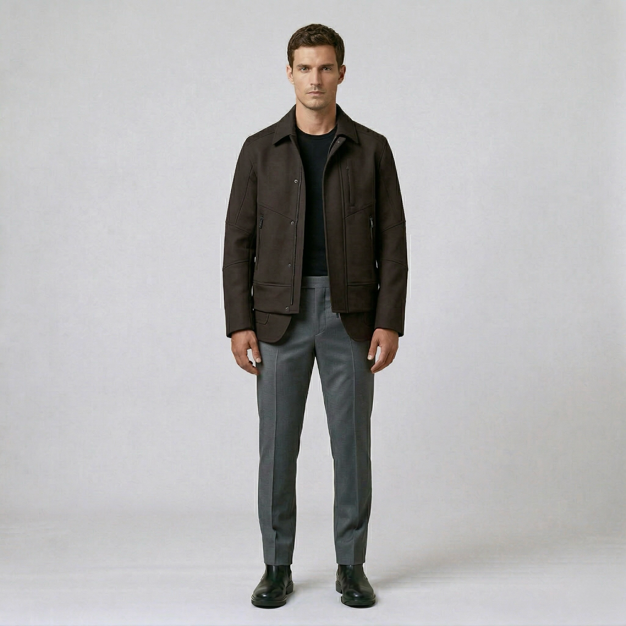 Men's Minimalist Utility Jacket