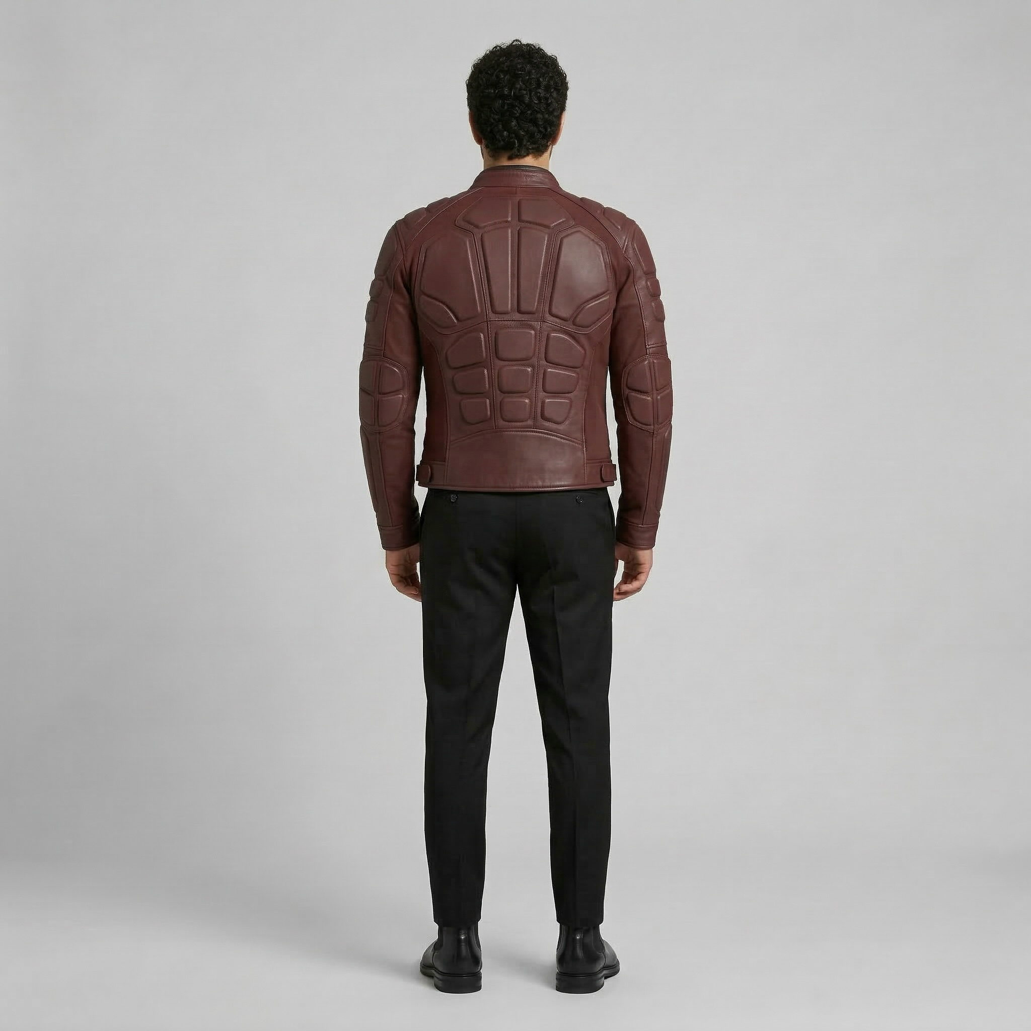 Men's Structured Moto Jacket