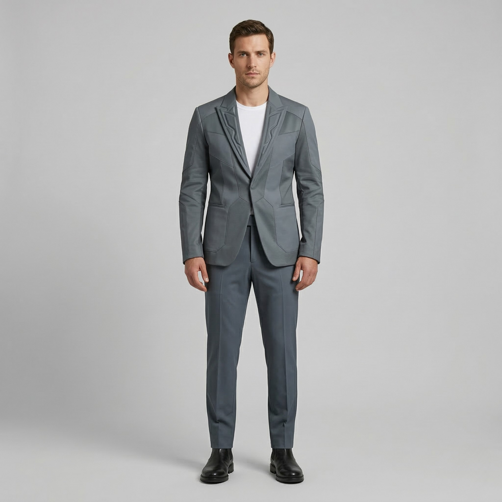 Men's Sculpted Seam Blazer