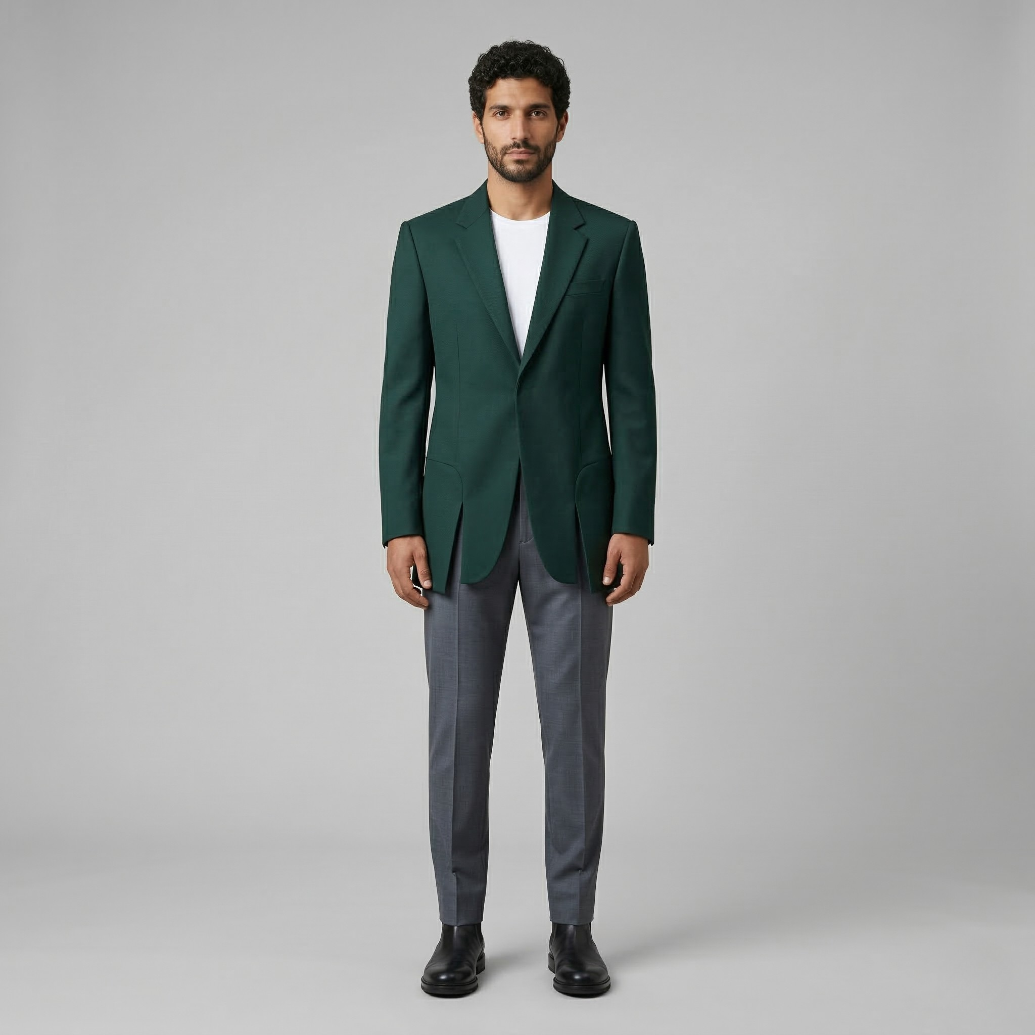 Men's Longline Tailored Blazer