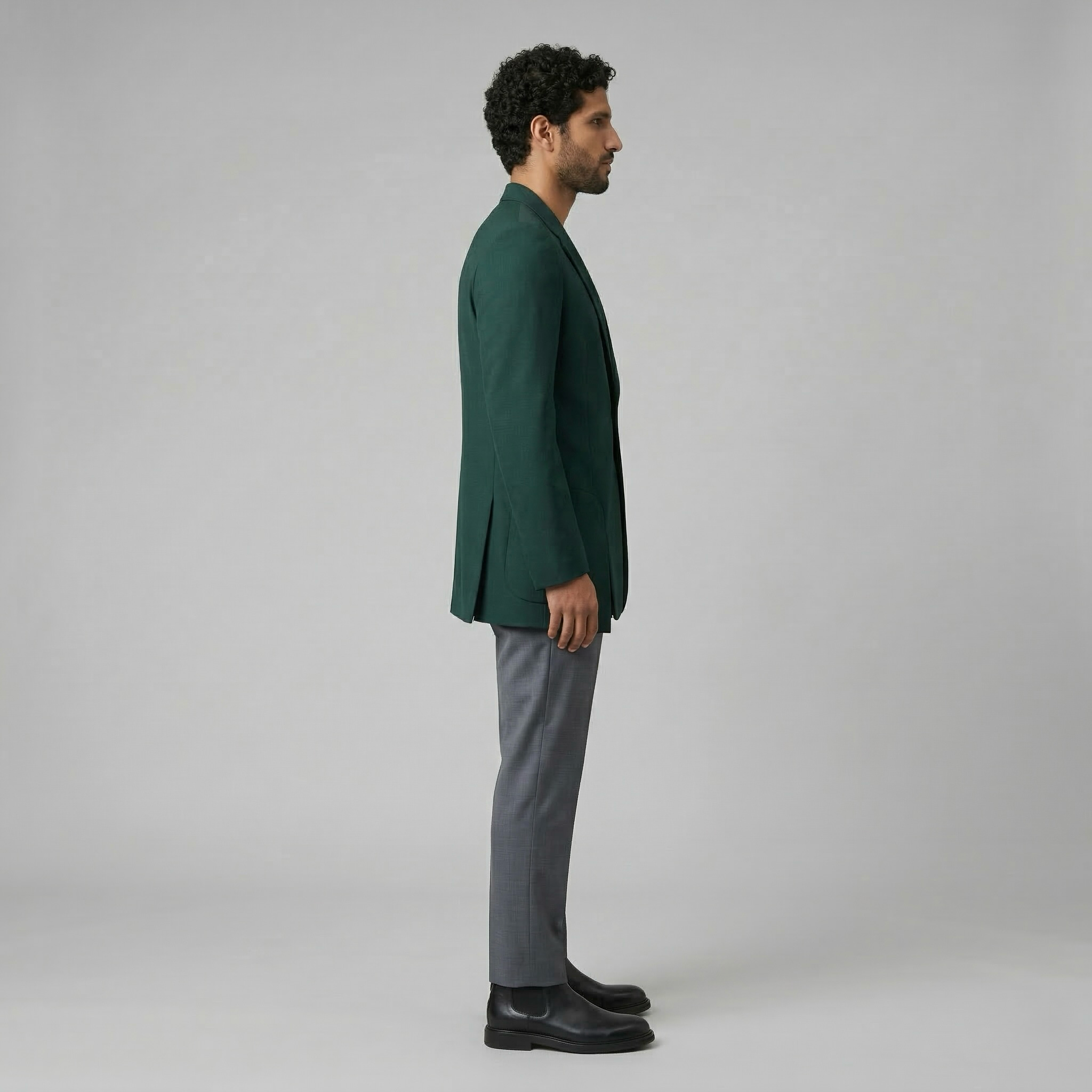 Men's Longline Tailored Blazer