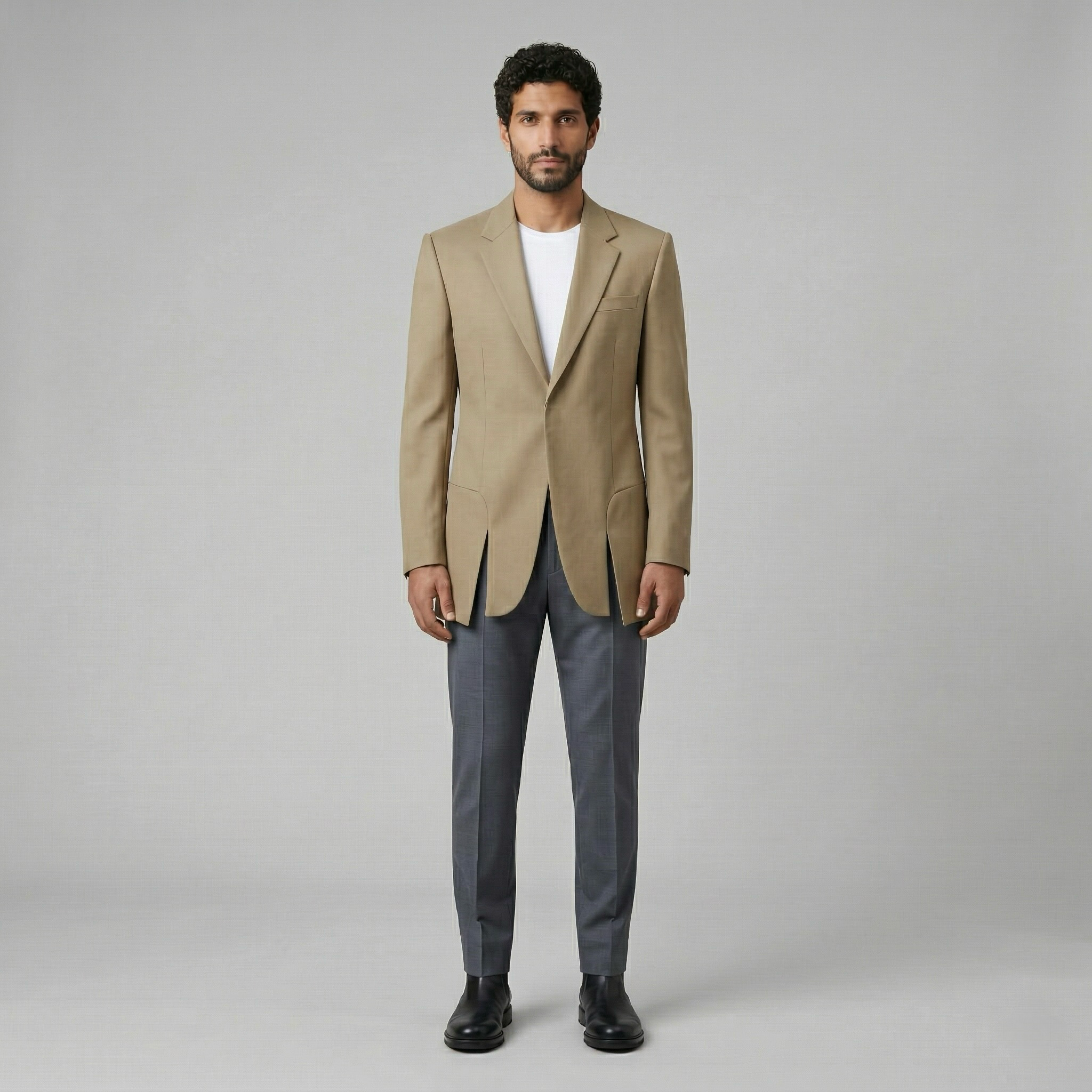 Men's Longline Tailored Blazer