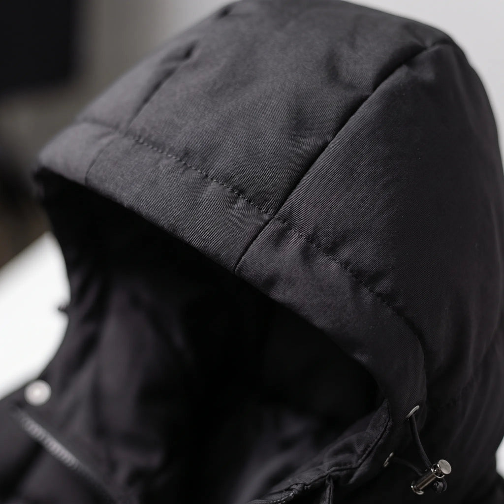 Alma  - Quilted Zip-Up Puffer Jacket