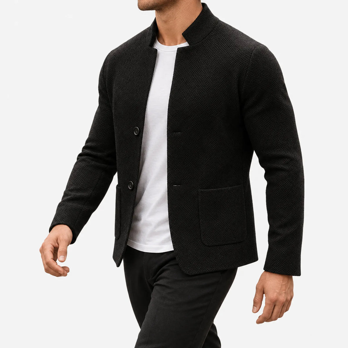 Carl  - Casual Knit Blazer