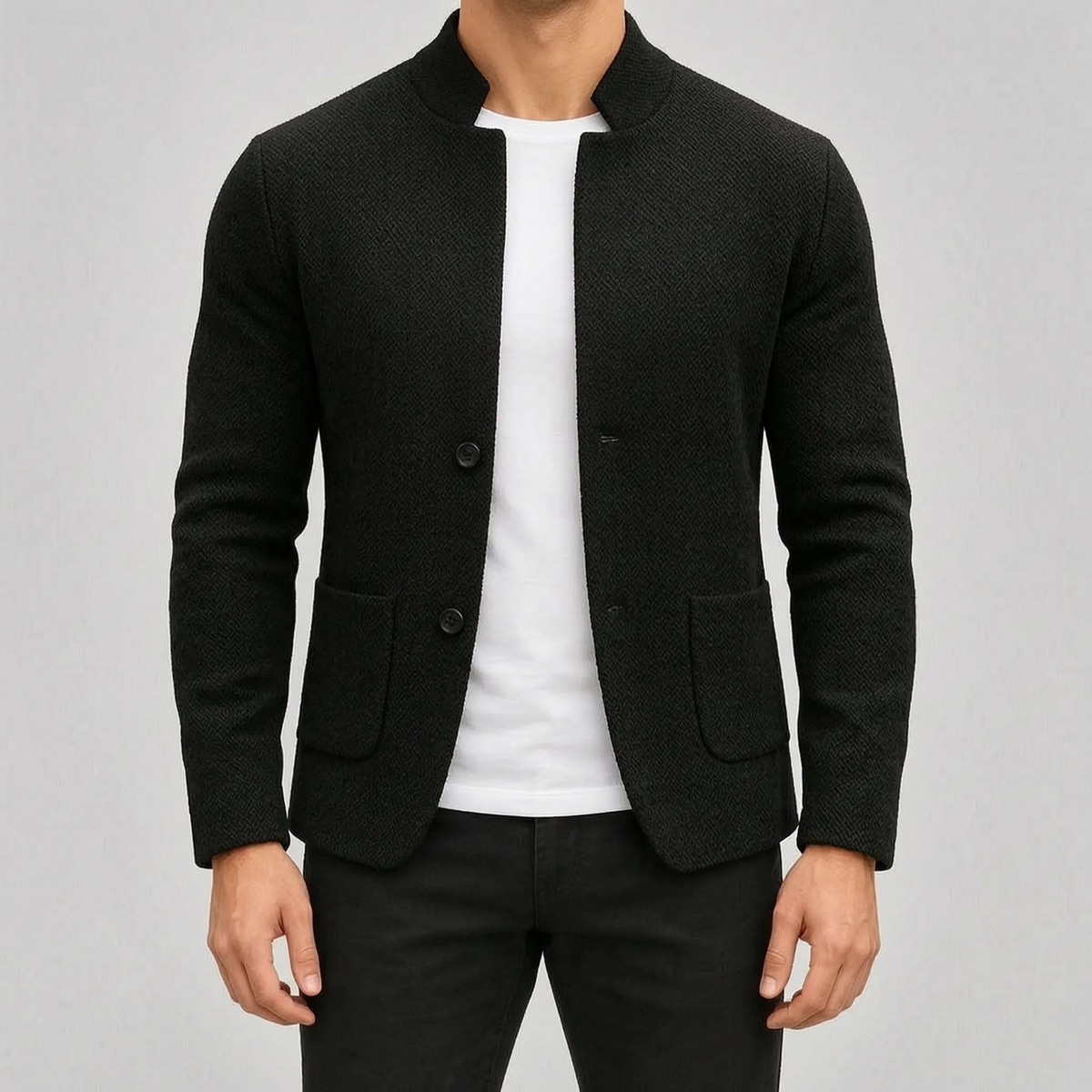 Carl  - Casual Knit Blazer
