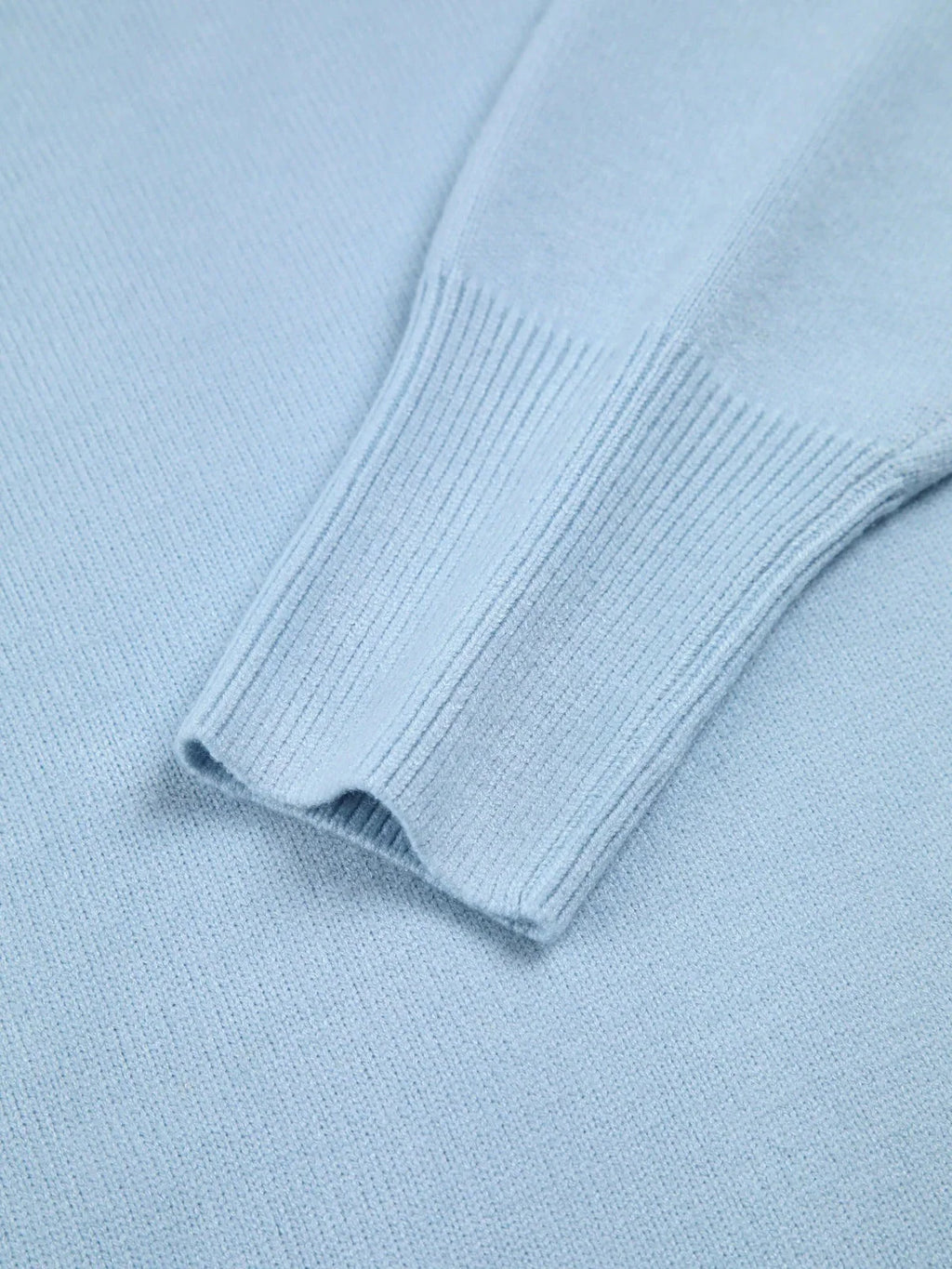 Colleen Collection | Women's Oversized Turtleneck Sweater with Elbow Slit Design | Ribbed Knit Fabric for Comfortable Layering 5