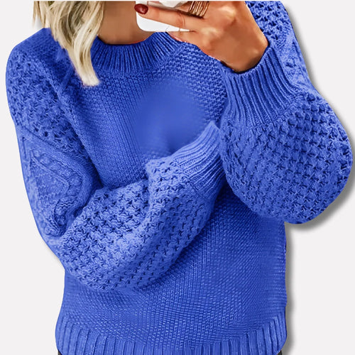 CozyLine | Women's Knit Sweater with Warm Fabric | Relaxed Fit for Everyday Comfort 1
