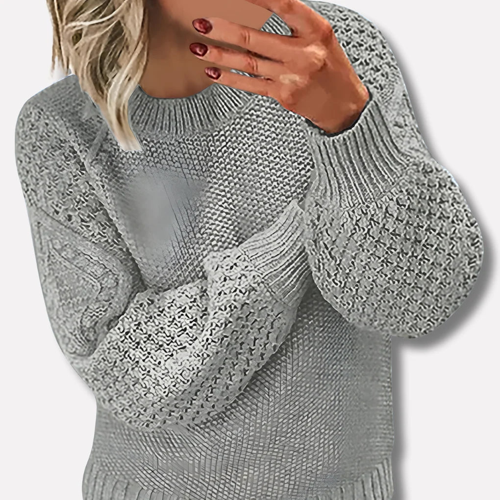 CozyLine | Women's Knit Sweater with Warm Fabric | Relaxed Fit for Everyday Comfort 5