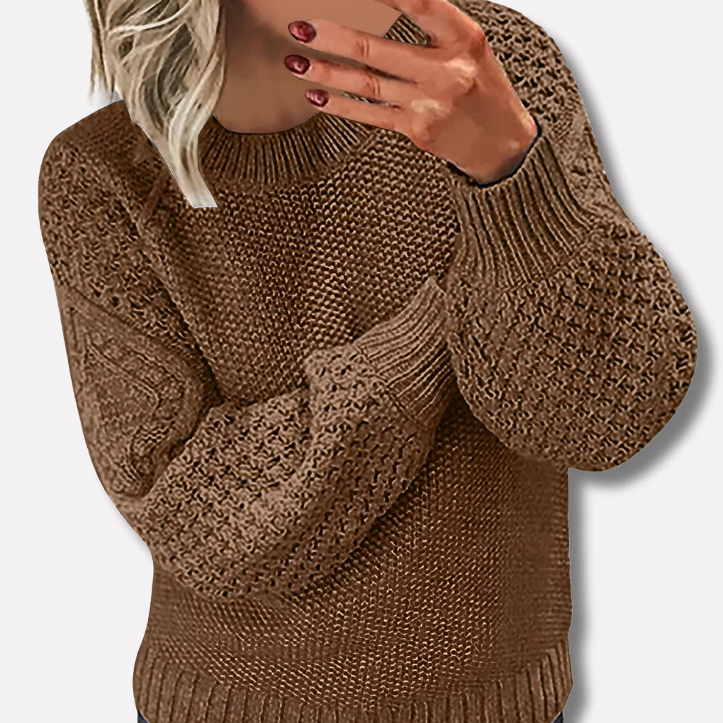 CozyLine | Women's Knit Sweater with Warm Fabric | Relaxed Fit for Everyday Comfort 6