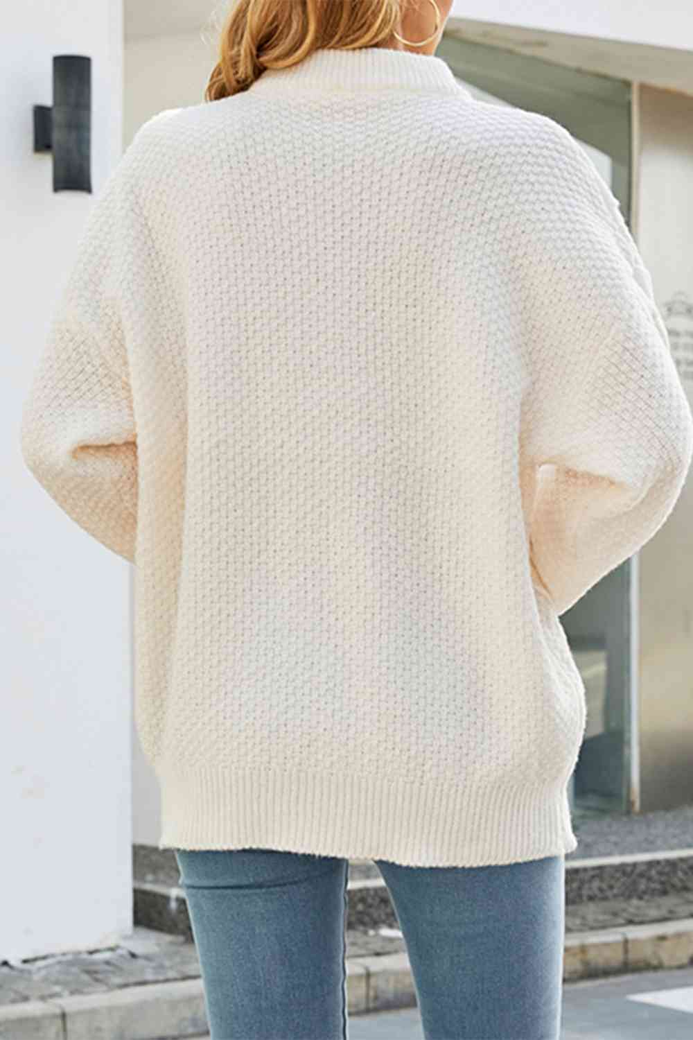 Dorothy Collection | Women's Oversized Cable Knit Sweater with Drop Shoulder Design | Cozy Layered Comfort for Autumn and Winter 2