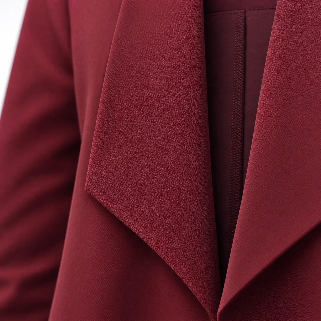 Drapia - Open-Front Draped Blazer Dianna