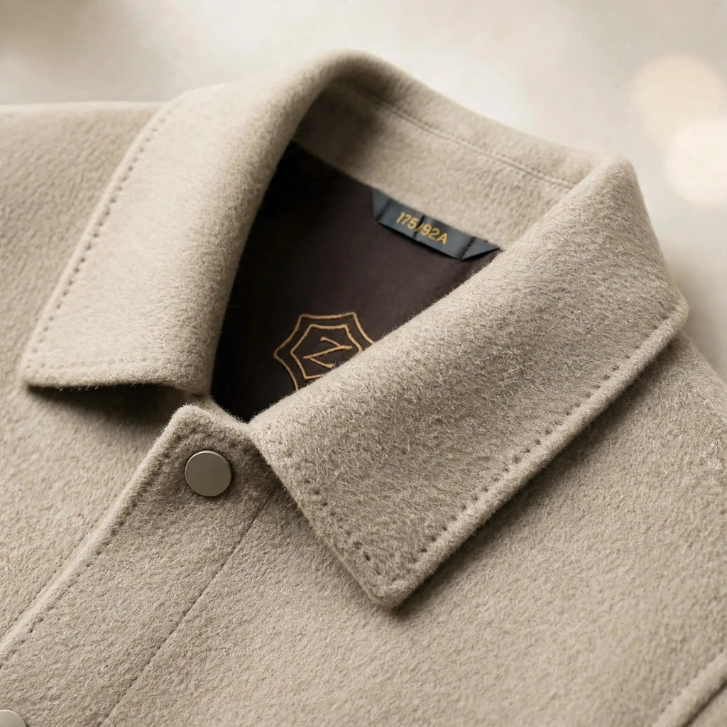 Drew  - Classic Turn-Down Collar Jacket