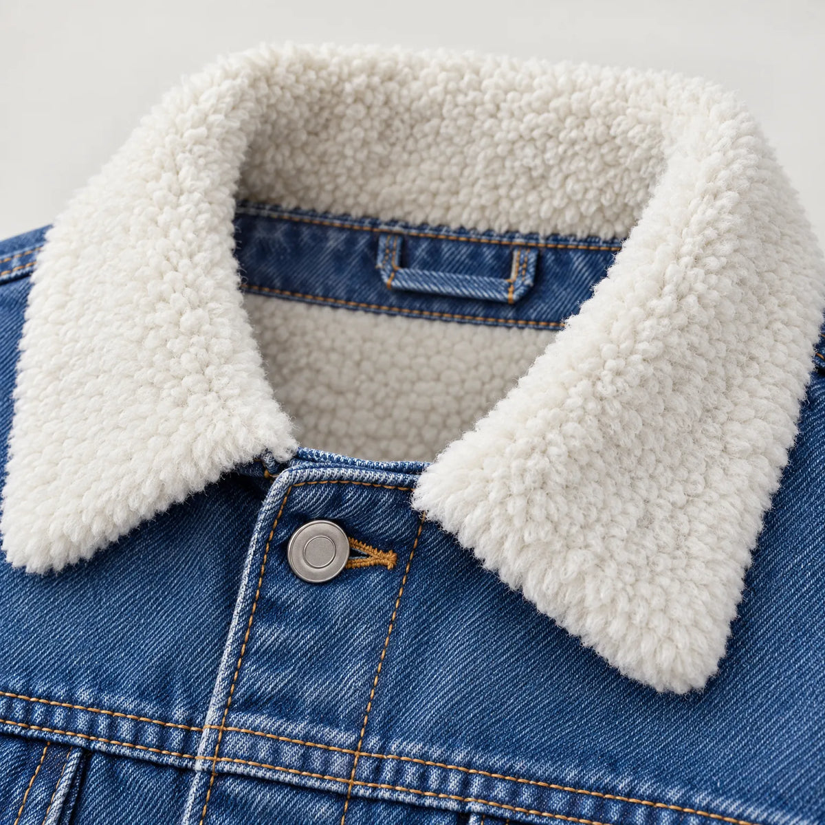 Emmett  - Sherpa Lined Denim Jacket
