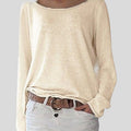 Essence Collection | Women's Lightweight Pullover Sweater with Relaxed Fit | Long Sleeve Casual Layer for Everyday Comfort 0