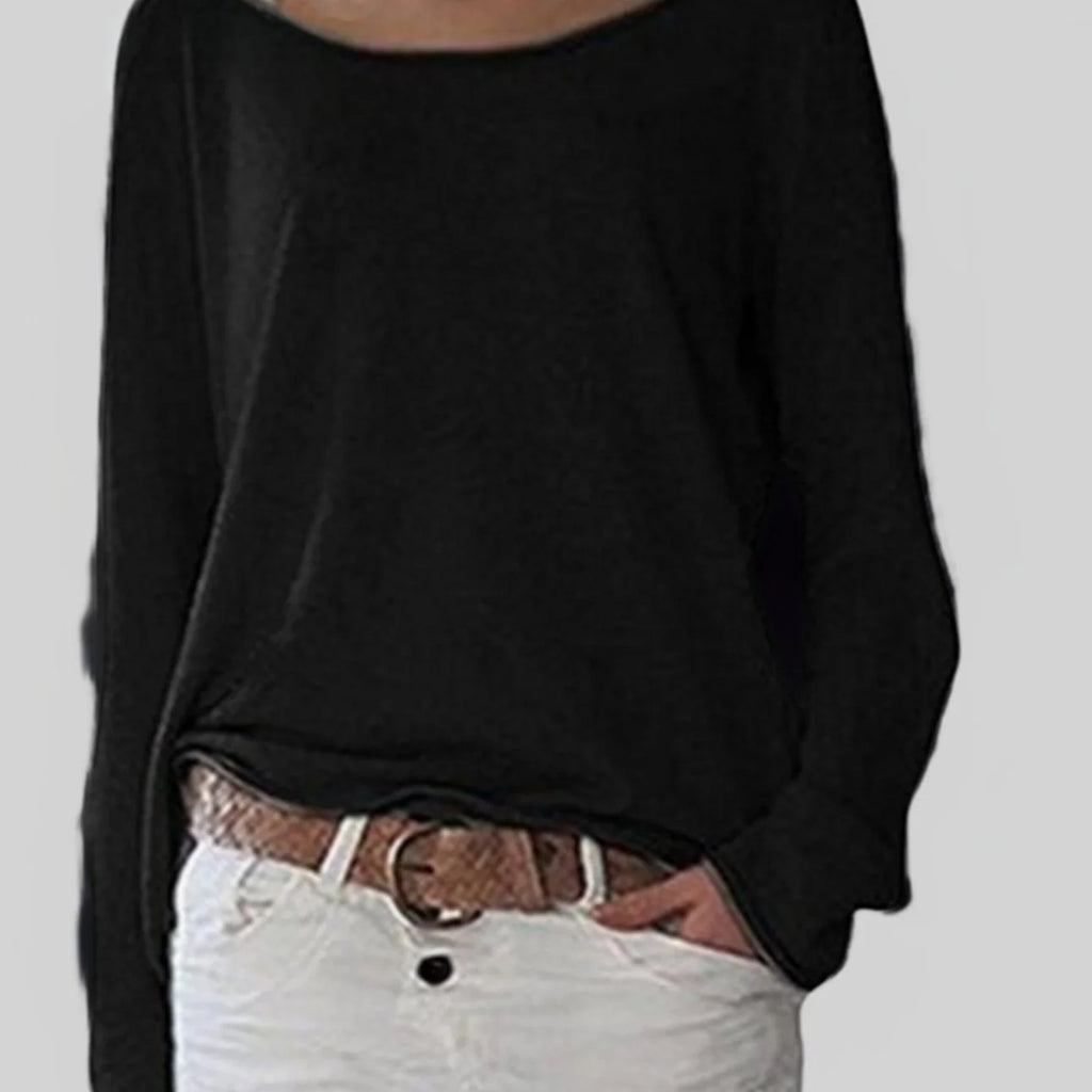 Essence Collection | Women's Lightweight Pullover Sweater with Relaxed Fit | Long Sleeve Casual Layer for Everyday Comfort 5
