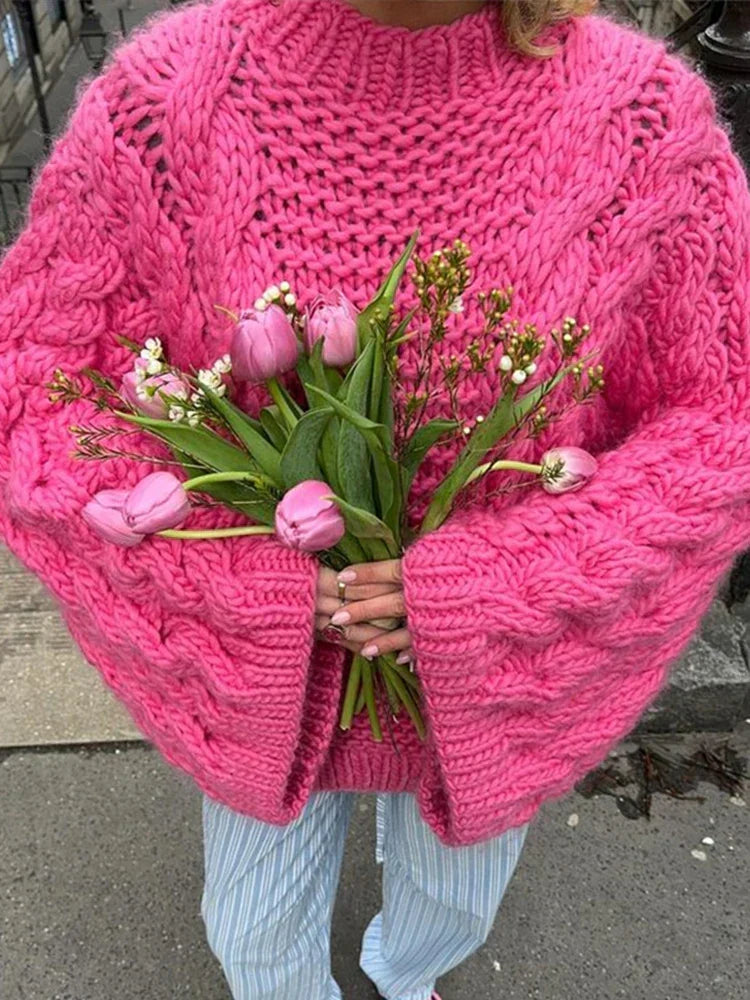 Gail Collection | Chunky Knit Sweater with Oversized Fit | Cozy Soft Fabric for Casual Comfort 4