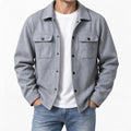 Gregg  - Casual Button Front Shirt Jacket