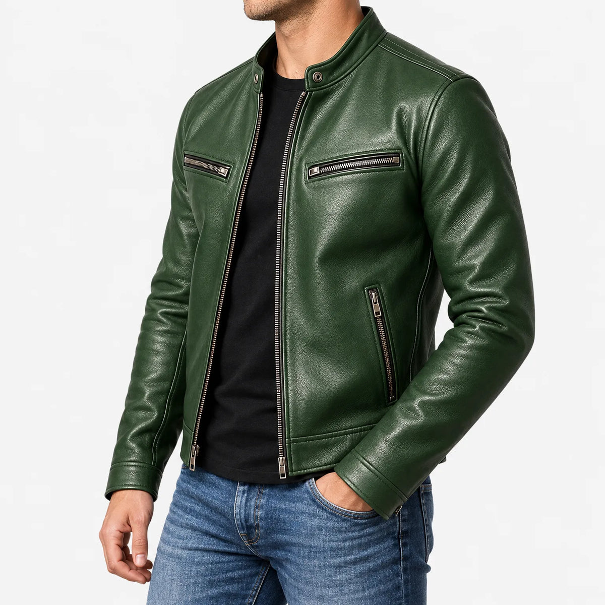 Ignacio  - Slim Fit Biker Jacket
