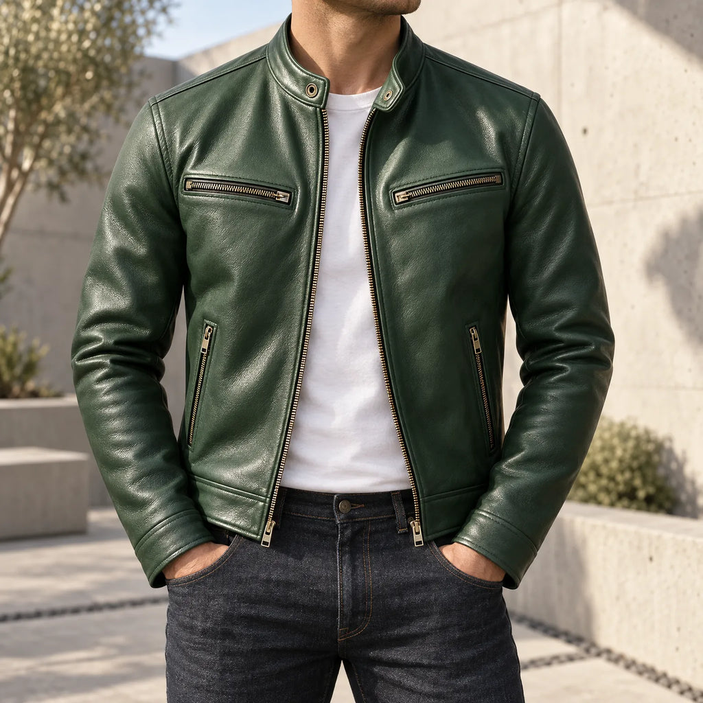 Ignacio  - Slim Fit Biker Jacket