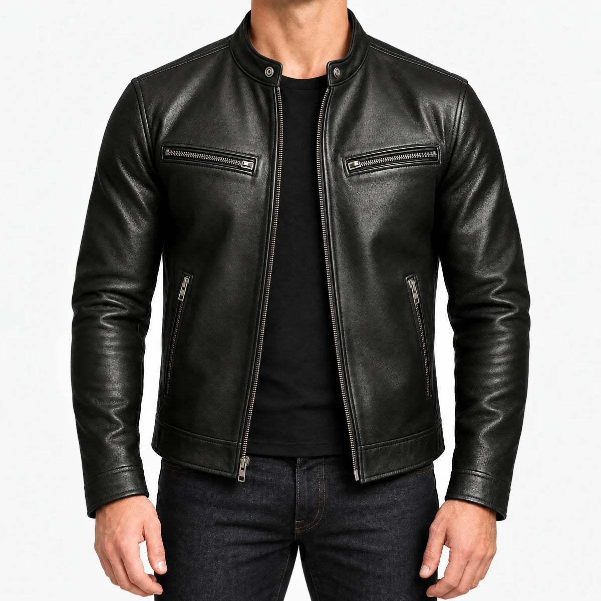 Ignacio  - Slim Fit Biker Jacket