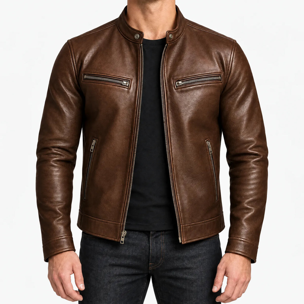 Ignacio  - Slim Fit Biker Jacket