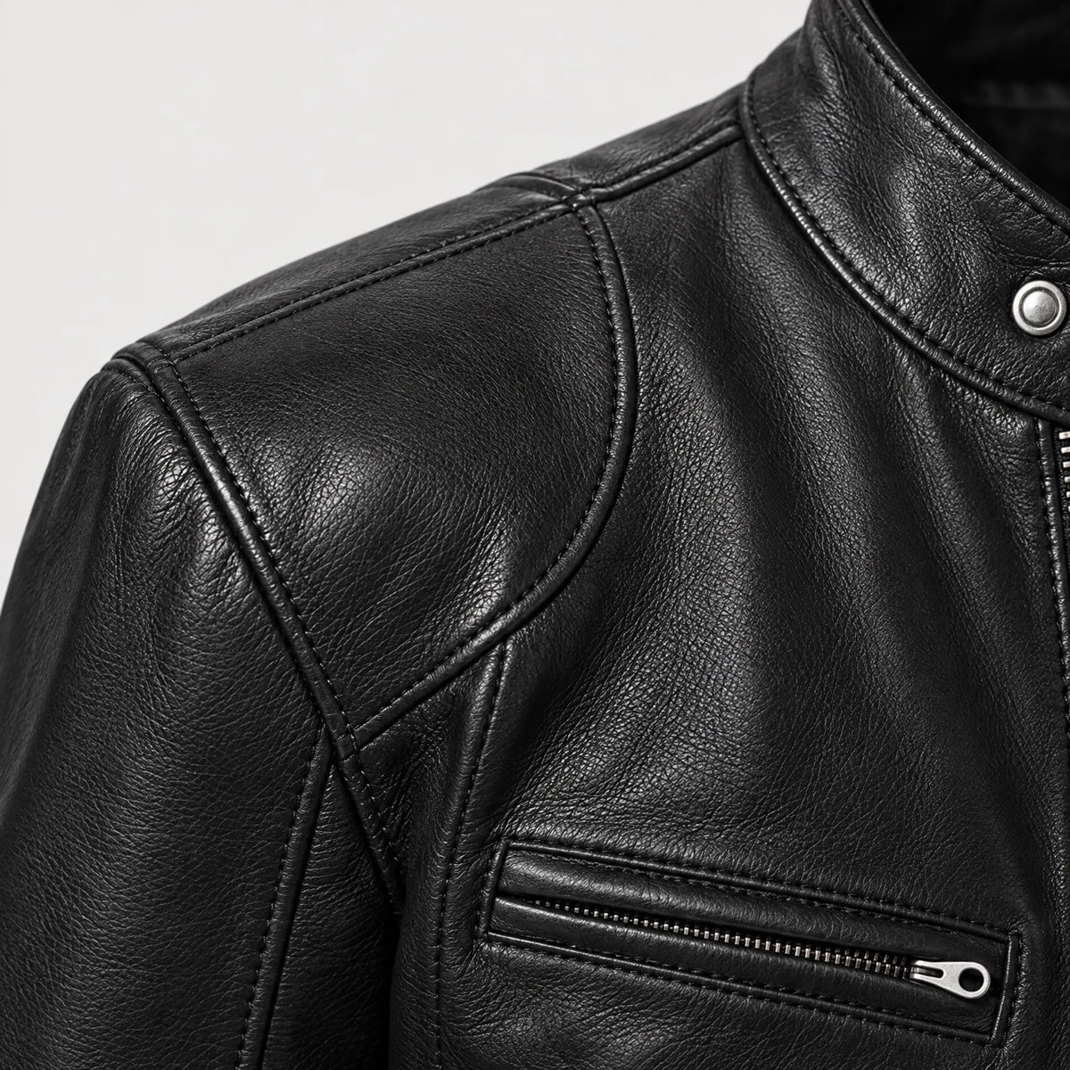 Irvin  - Mens Leather Jacket