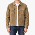 James  - Classic Collared Button Front Casual Jacket