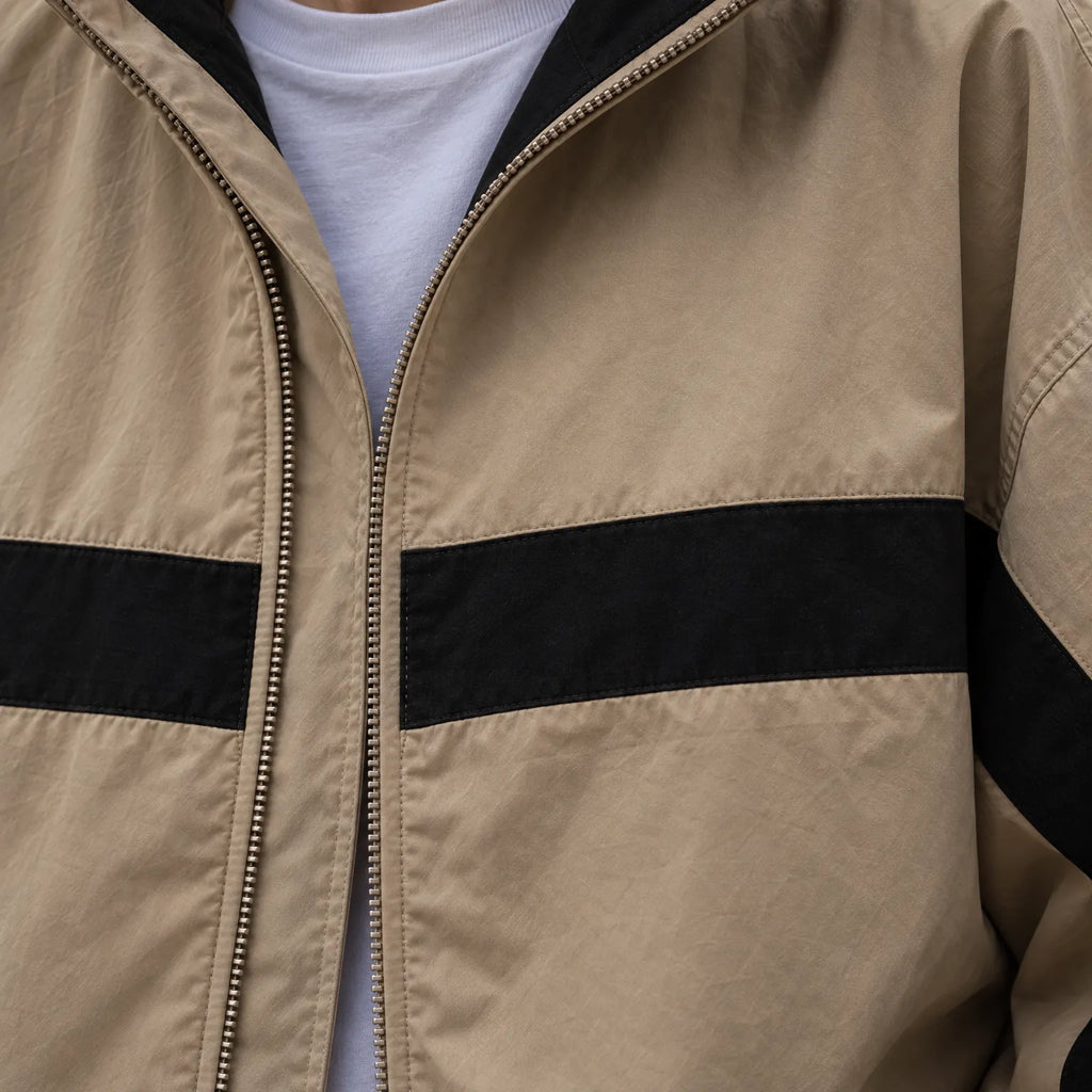 Jody  - Women's Retro Color Block Bomber Jacket