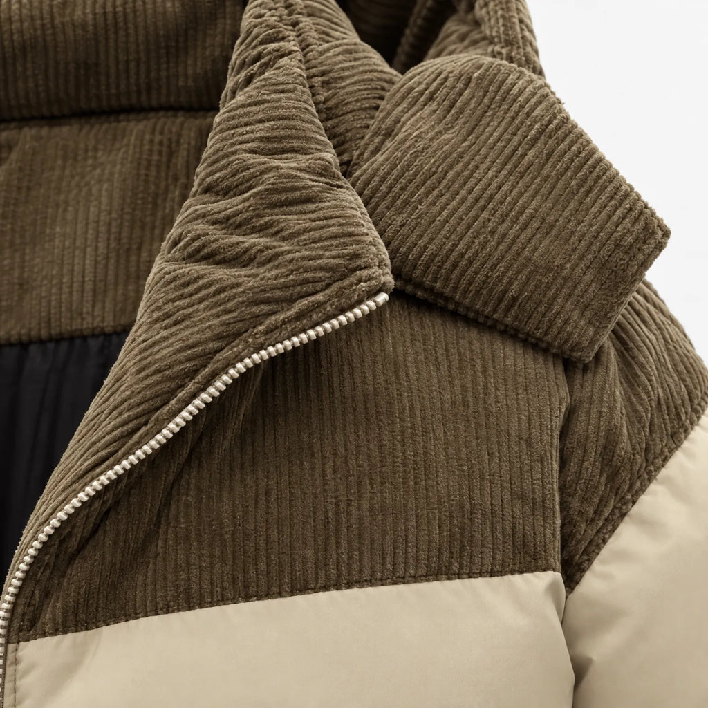 Johnathan  - Men's Color Block Puffer Jacket