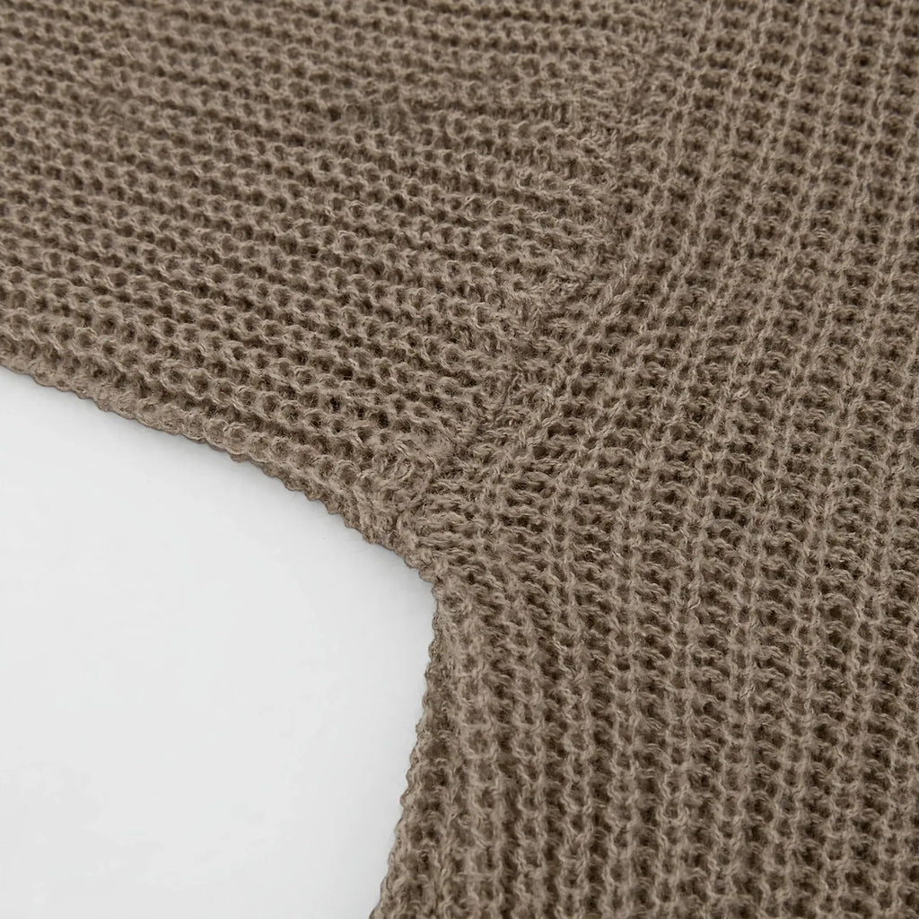 Kari  - Long Open Front Knit Cardigan