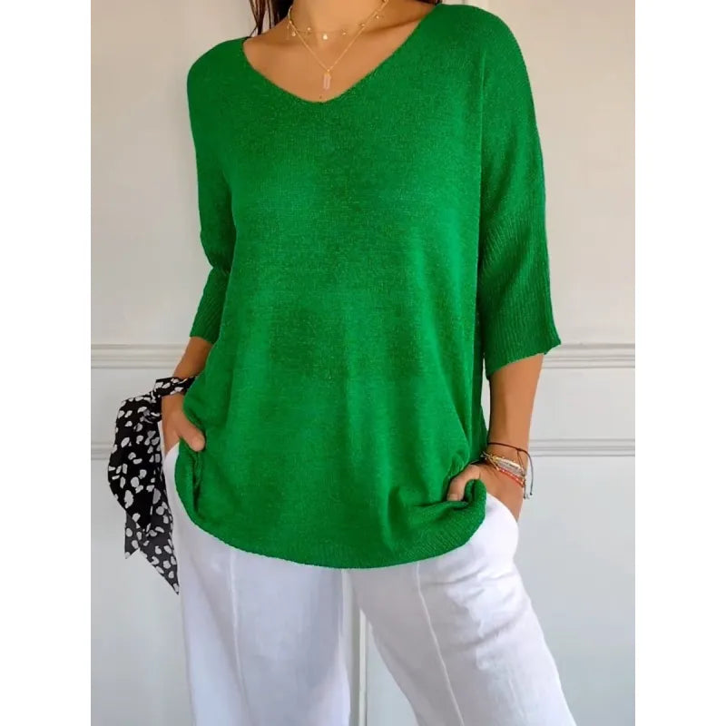 Kiara Collection | Women's Oversized Sweater with Cozy Knit Fabric | Relaxed Fit for Everyday Comfort 8