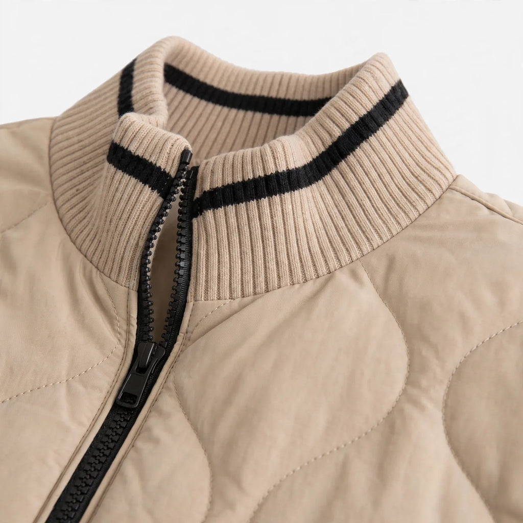 Lois  - Quilted Casual Women's Bomber Jacket