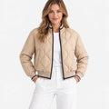 Lois  - Quilted Casual Women's Bomber Jacket