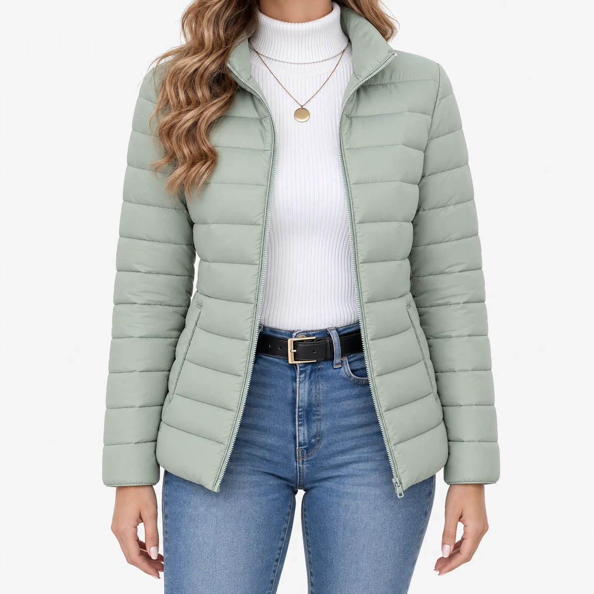 Mabel - Lightweight Packable Puffer Jacket 
