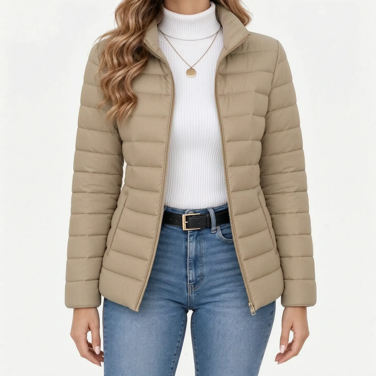 Mabel - Lightweight Packable Puffer Jacket 
