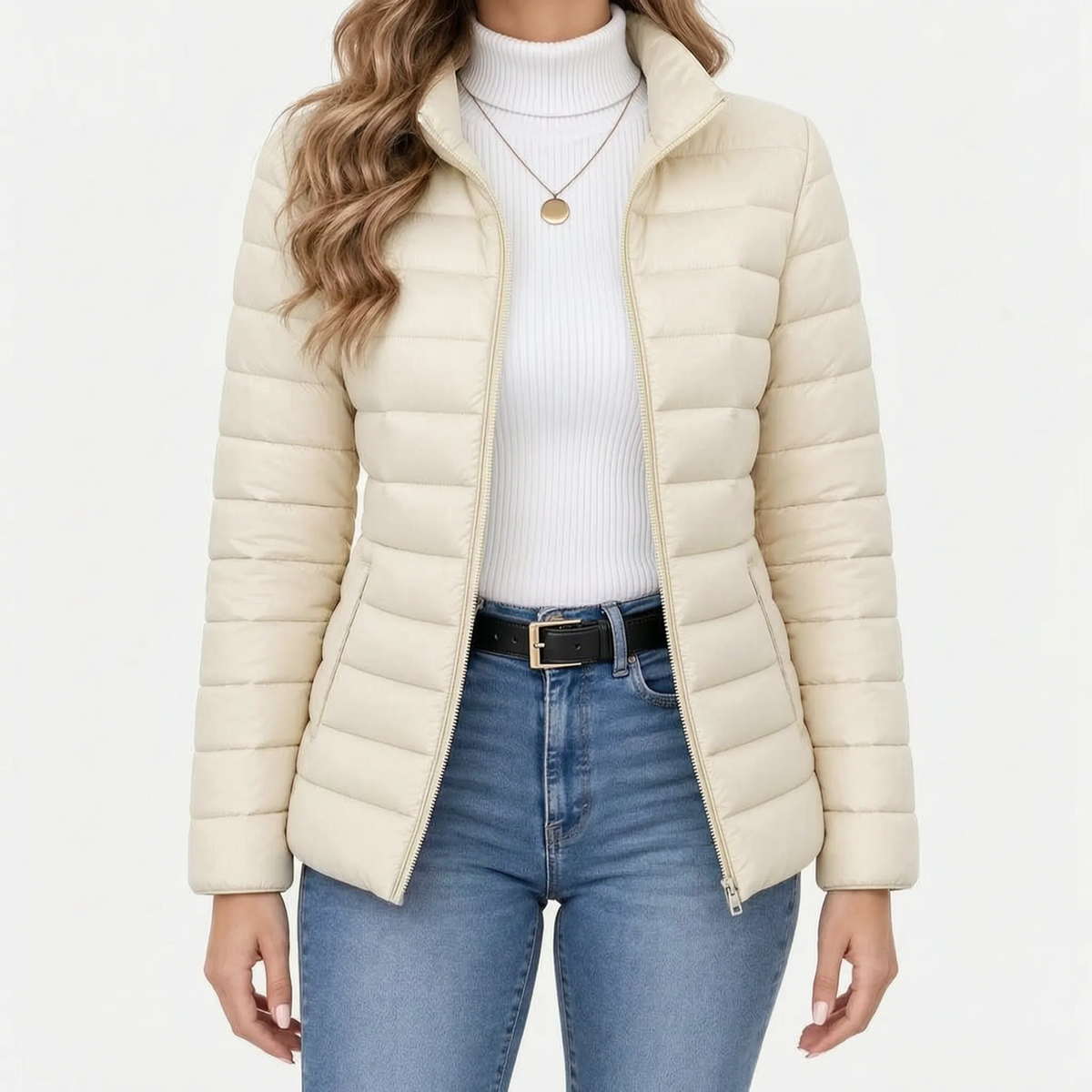 Mabel - Lightweight Packable Puffer Jacket 