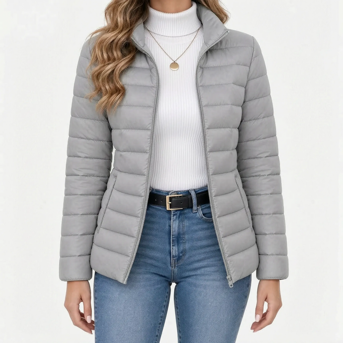 Mabel - Lightweight Packable Puffer Jacket 