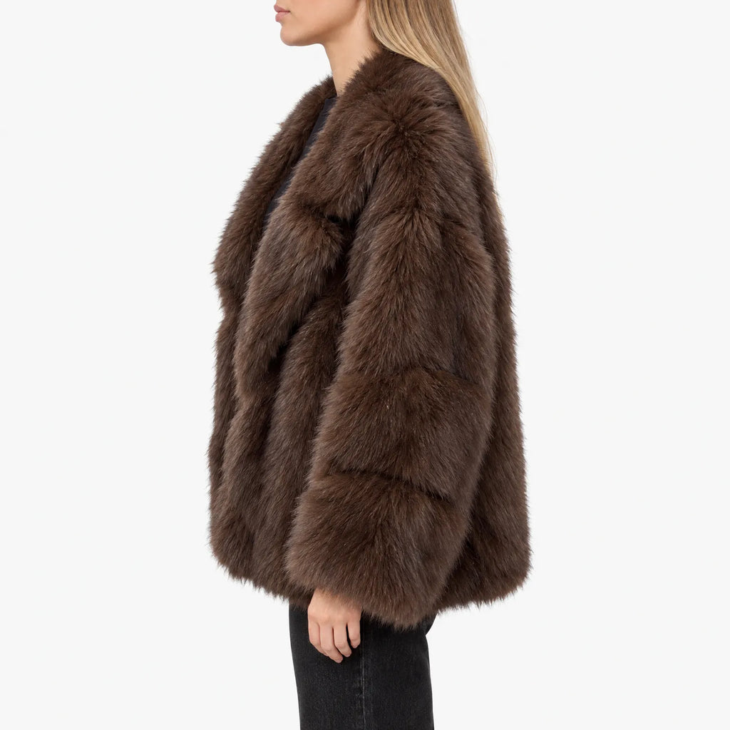 Marie  - Oversized Batwing Sleeve Winter Coat