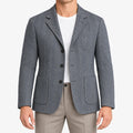 Miguel  - Slim Fit Herringbone Blazer