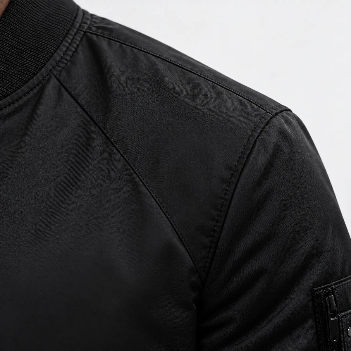 Myron  - Classic Zip-Up Bomber Jacket