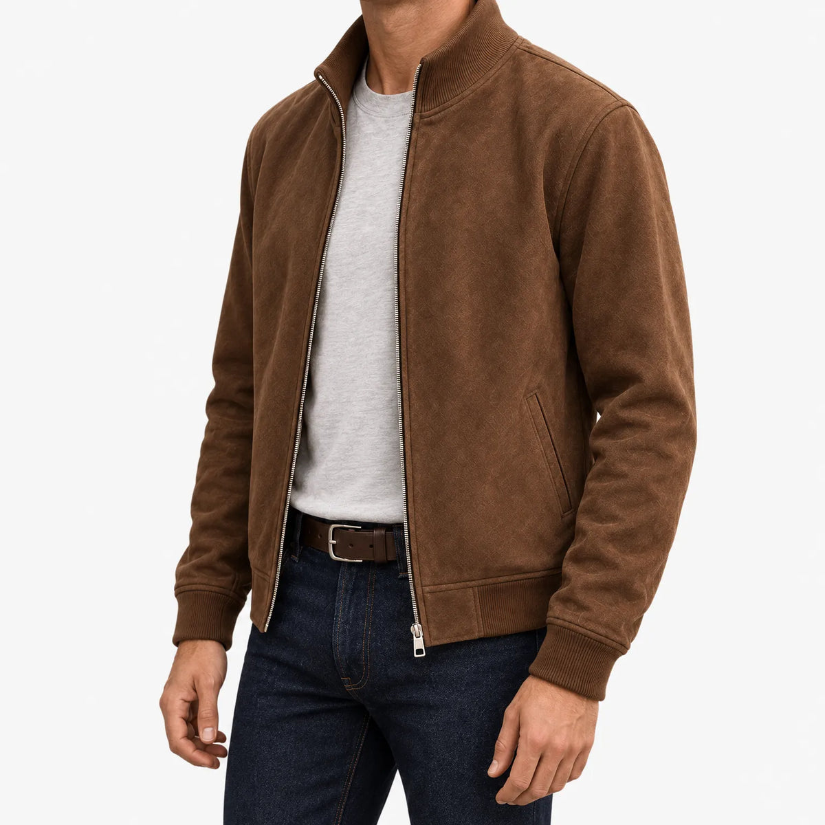 Oliver  - Men's Suede-Look Jacket